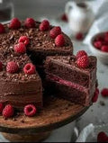 Chocolate Raspberry Cake